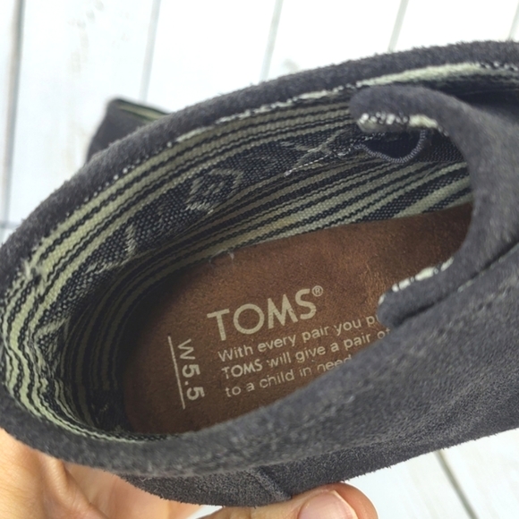 Toms Kala Desert Suede Wedge Booties - Picture 7 of 10